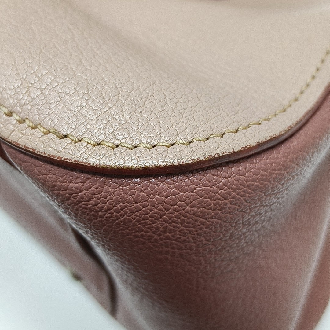 Calfskin Tote Bag Pink