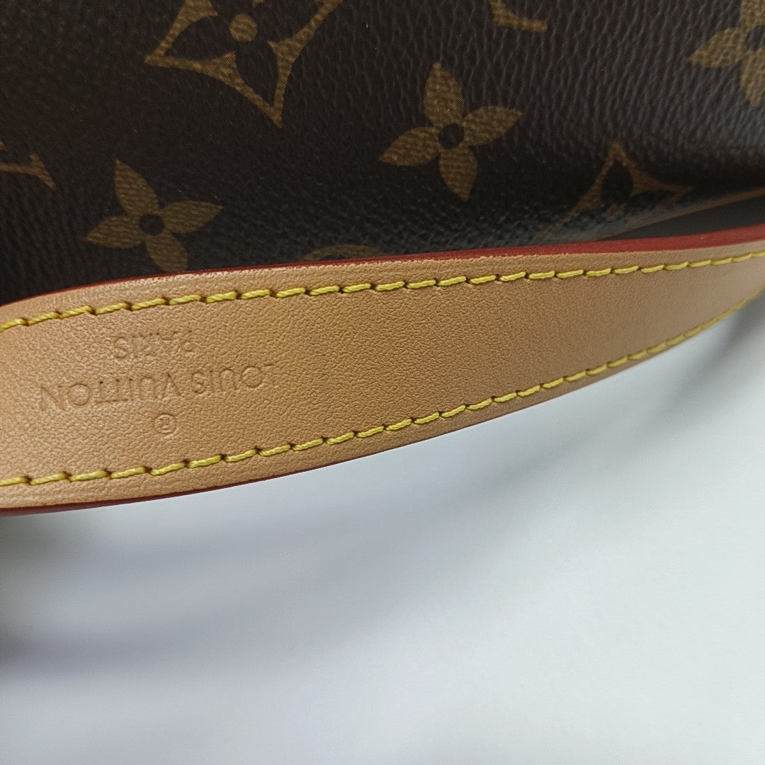 DIANE Monogram Coated Canvas Brown