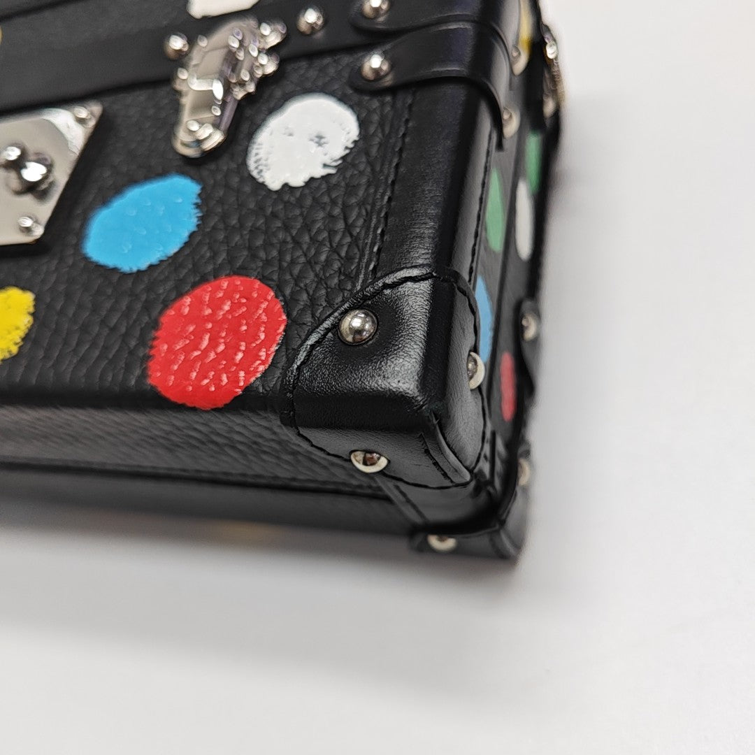 PETITE MALLE Calfskin Black
