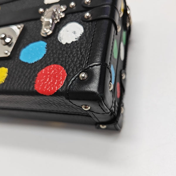 PETITE MALLE Calfskin Black