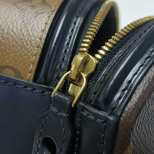 CANNES PM Monogram Coated Canvas Brown