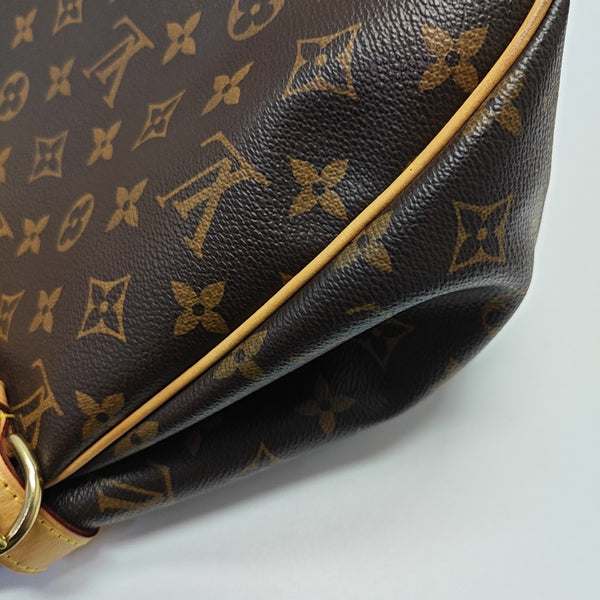 BATIGNOLLES GM Monogram Coated Canvas Brown