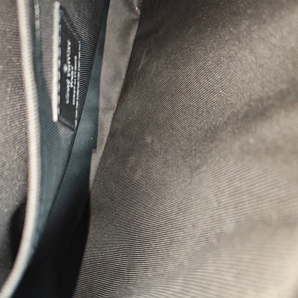 STEAMER Monogram Coated Canvas Black