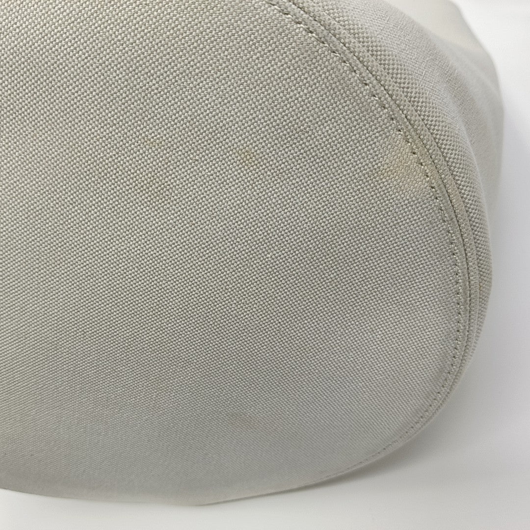 Canvas Bucket Bag White