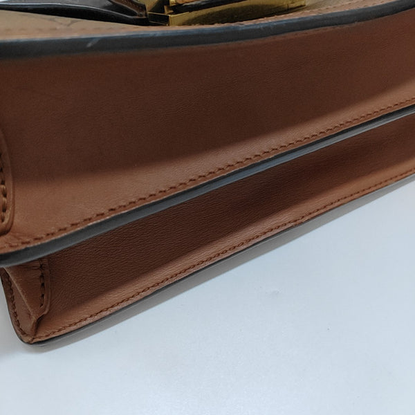 DAUPHINE MM Monogram Coated Canvas Brown