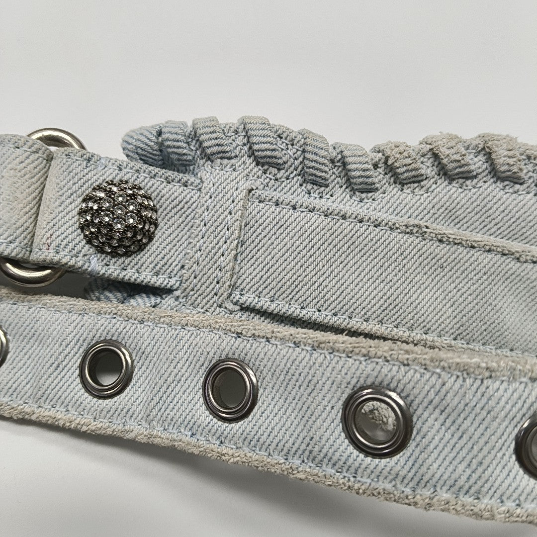 Le Cagole Mini Denim Blue