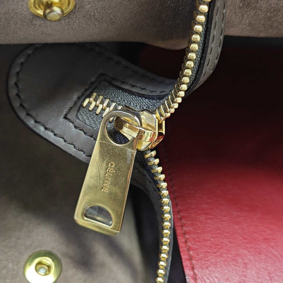 TRAPEZE Medium Calfskin Multicolor