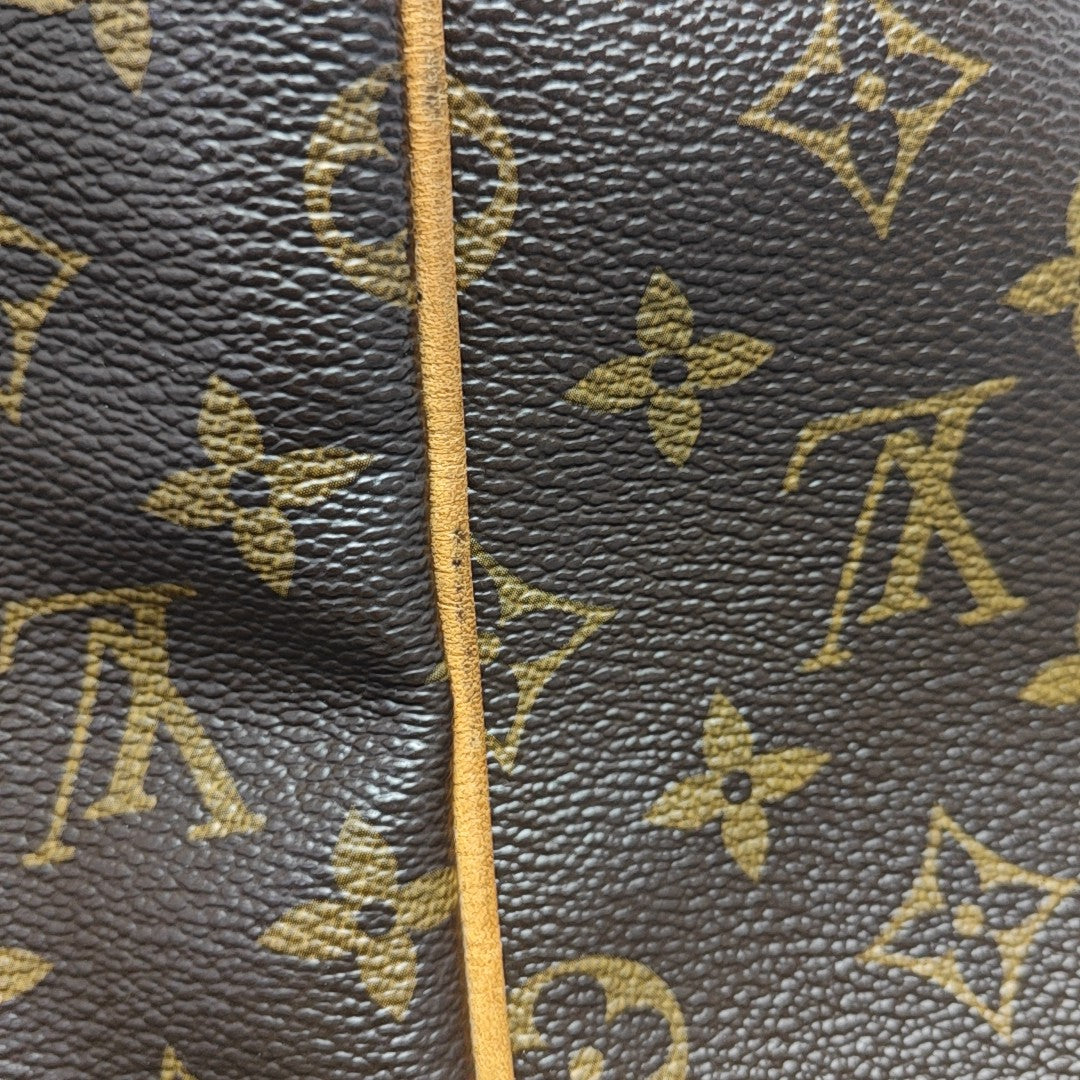 TOTALLY MM Monogram Coated Canvas Brown