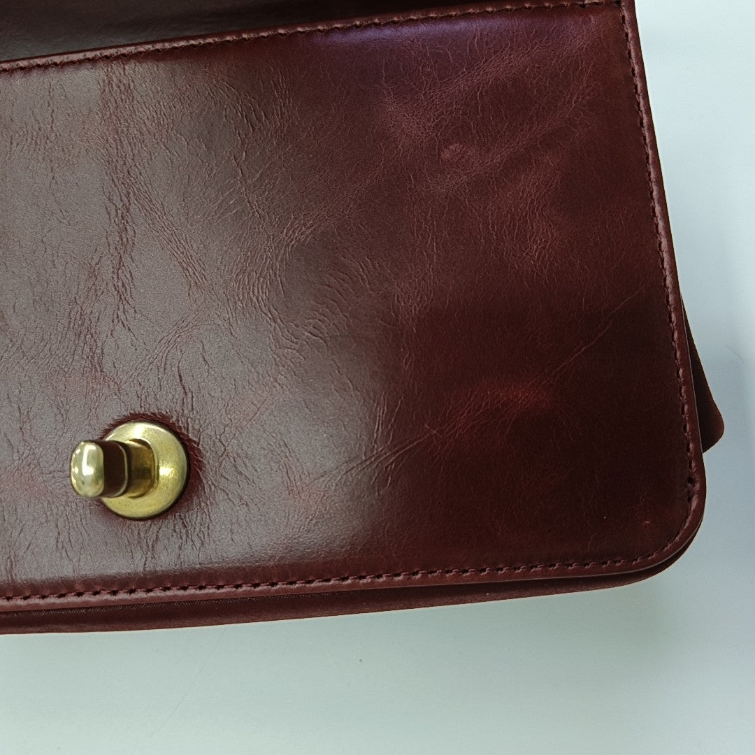 Quilted Calfskin Red