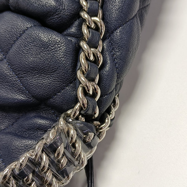 Quilted Lambskin Blue