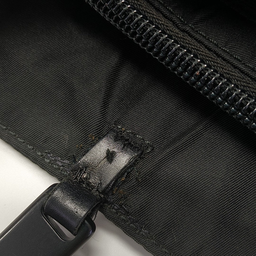 Nylon Shoulder Bag Black