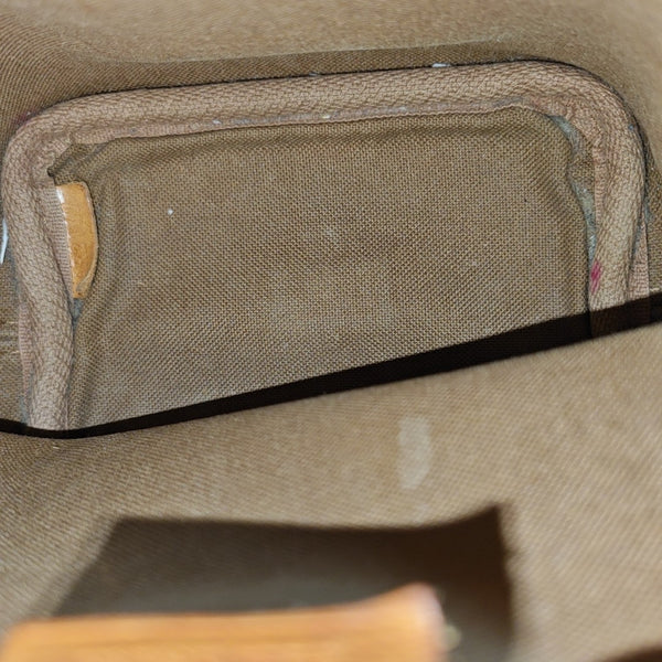 NÉONOÉ Nano Monogram Coated Canvas Brown