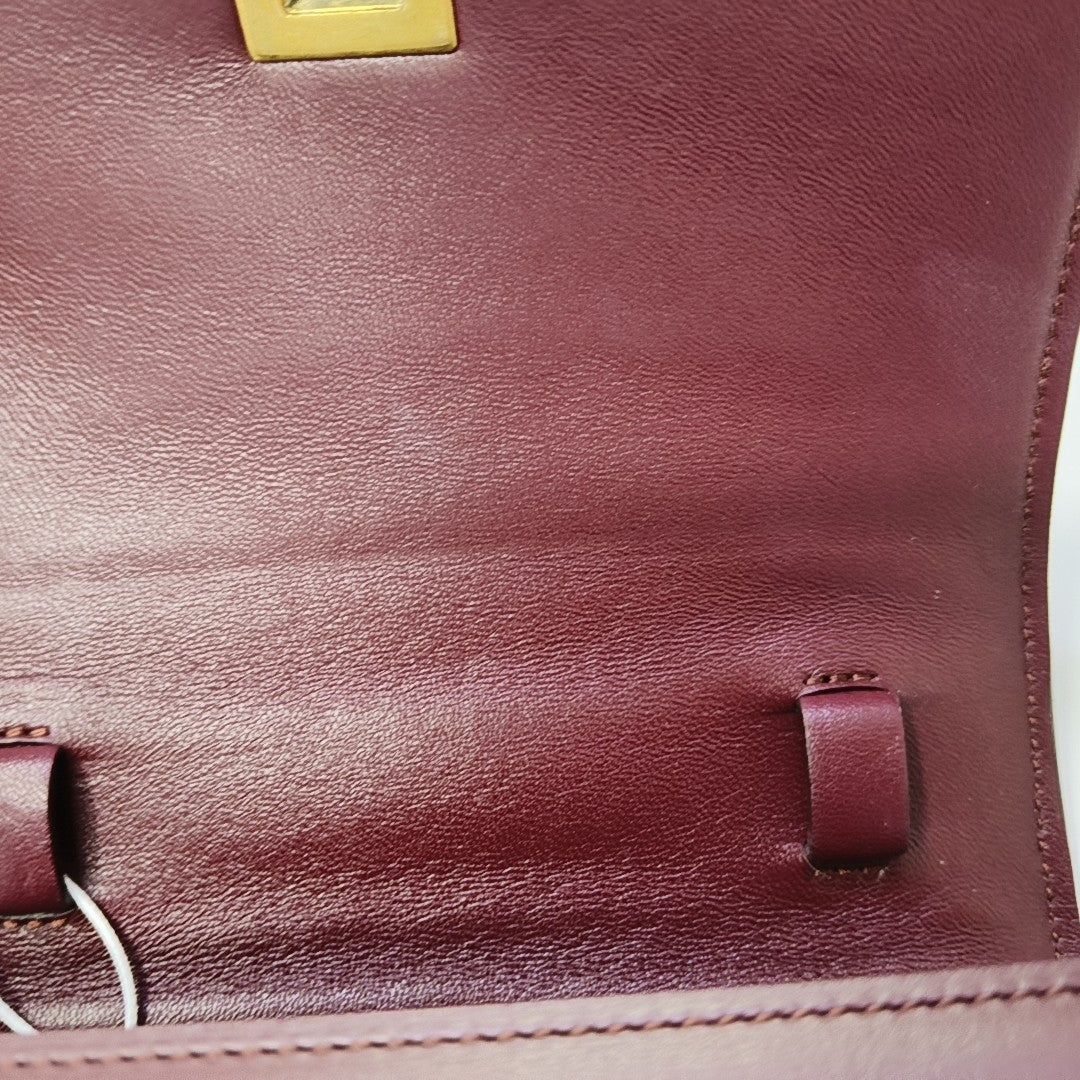 CLASSIC BOX Mini Calfskin Red