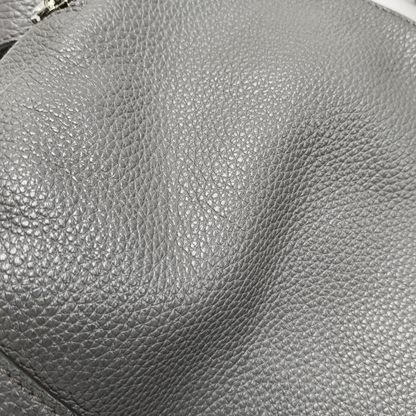 Calfskin Shoulder Bag Gray