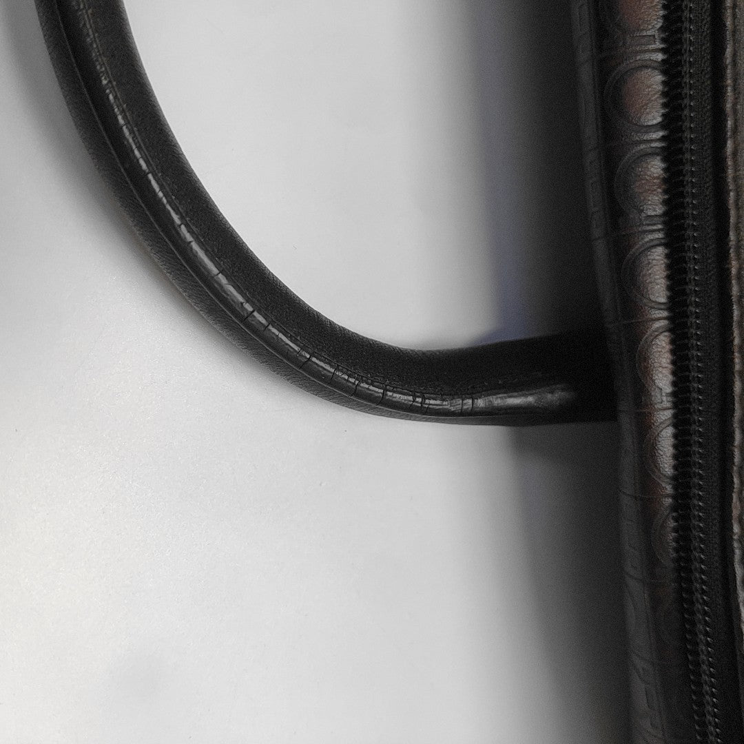 Calfskin Top Handle Bag Red