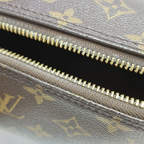 PAPILLON MM Monogram Coated Canvas Brown