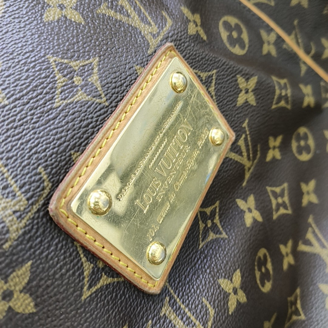 GALLIERA GM Monogram Coated Canvas Brown