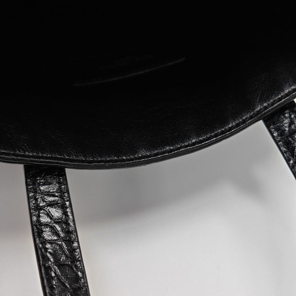 Calfskin Shoulder Bag Black