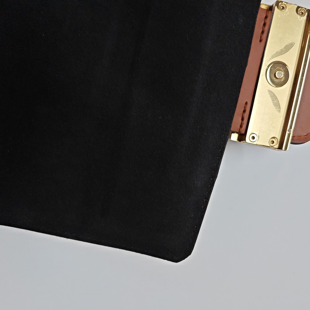 DAUPHINE Mini Monogram Coated Canvas Brown