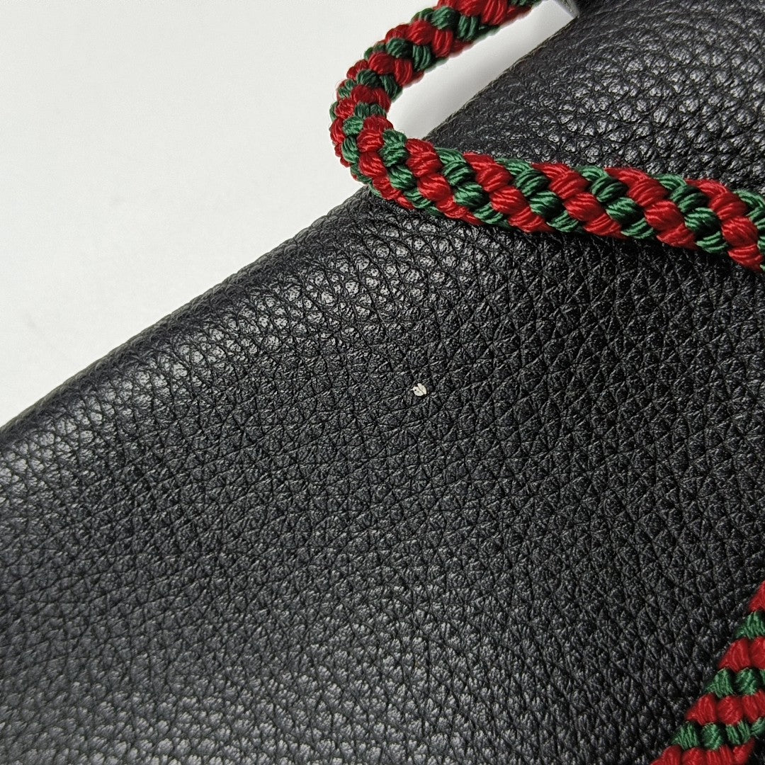 Print Small Calfskin Black