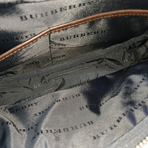 Fabric Belt Bag Brown