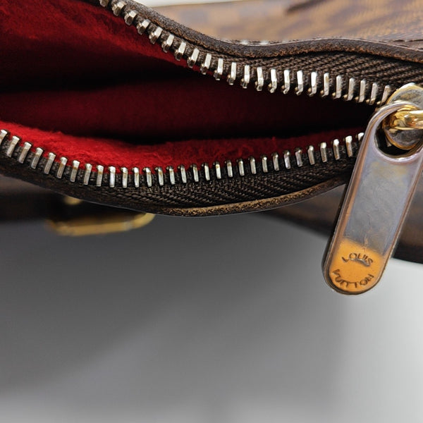HIGHBURY Damier Ebene Coated Canvas Brown