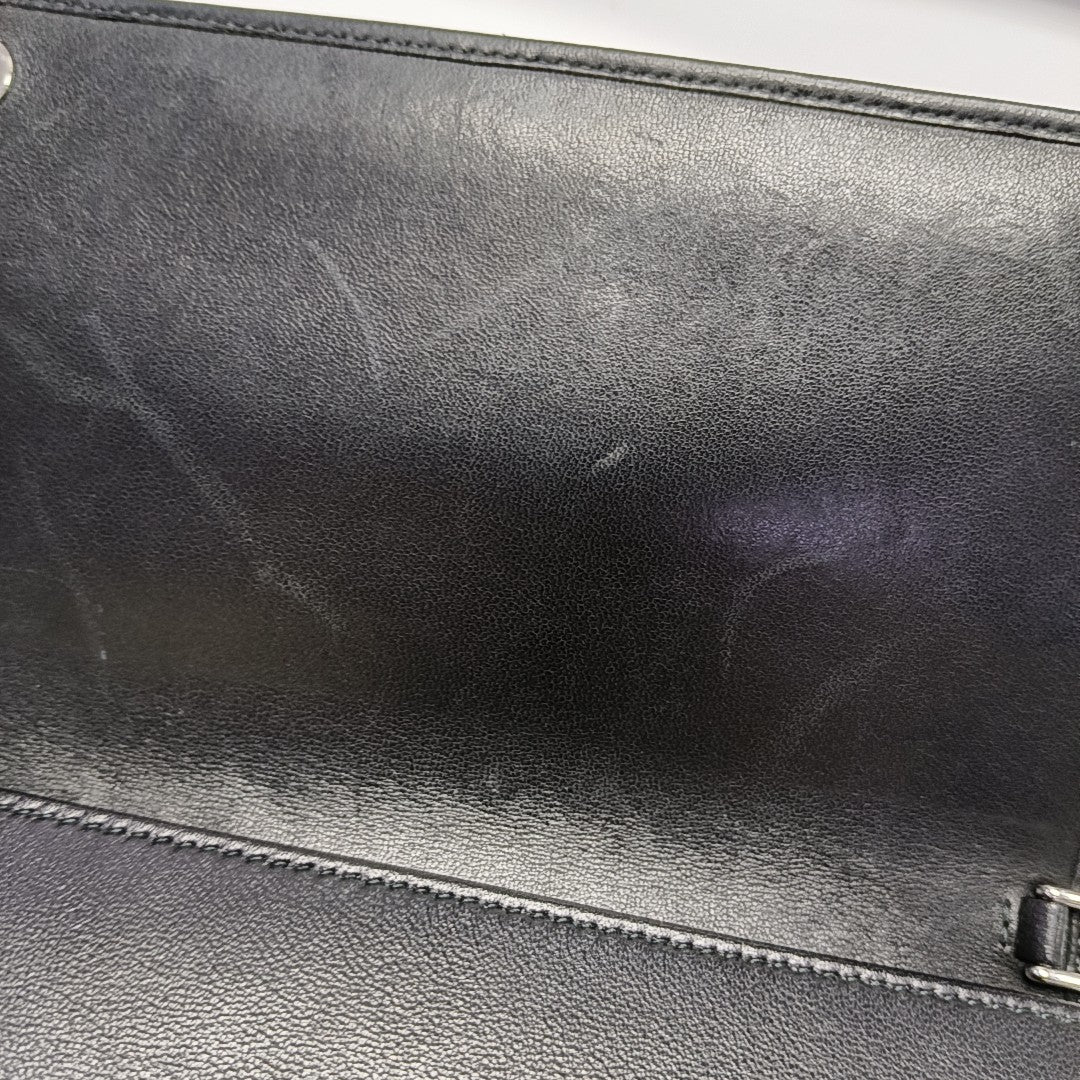 Diagramme Mini Quilted Lambskin Black