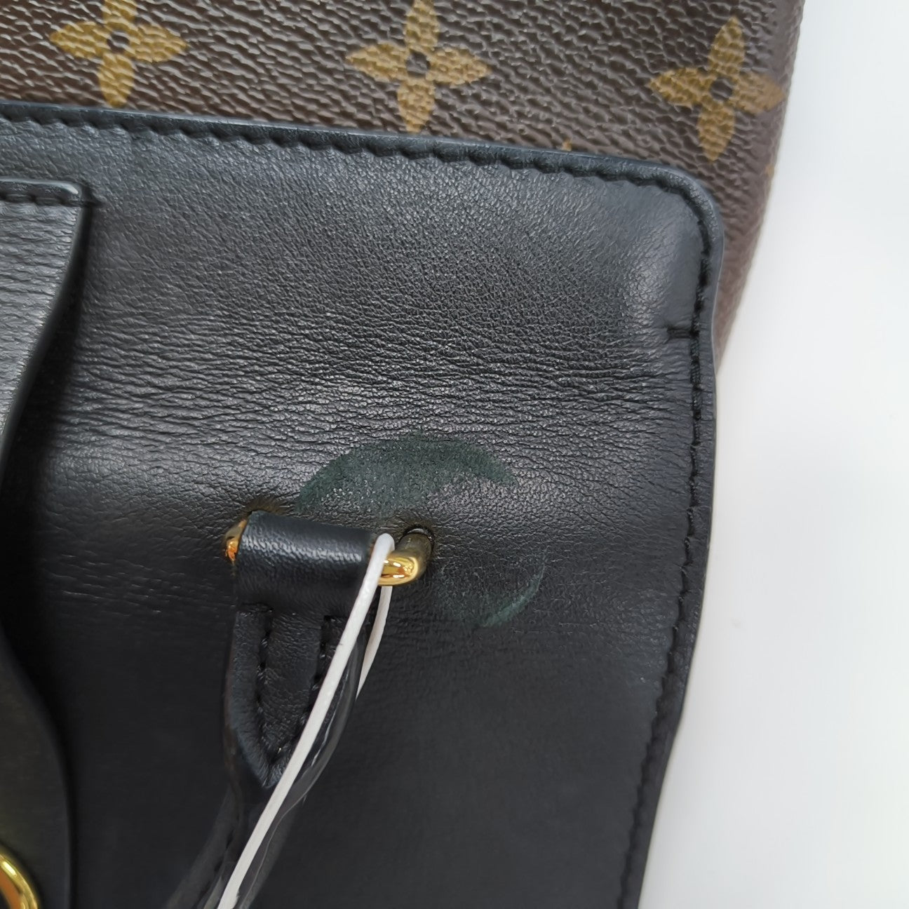 LOCKY BB Monogram Coated Canvas Brown