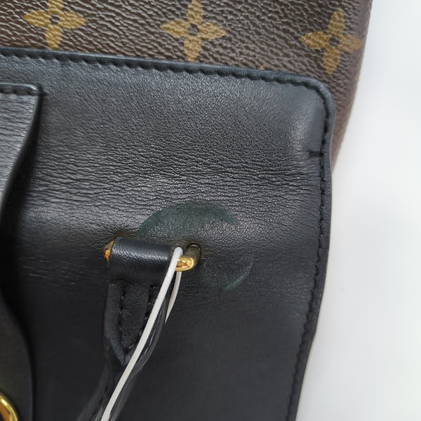 LOCKY BB Monogram Coated Canvas Brown
