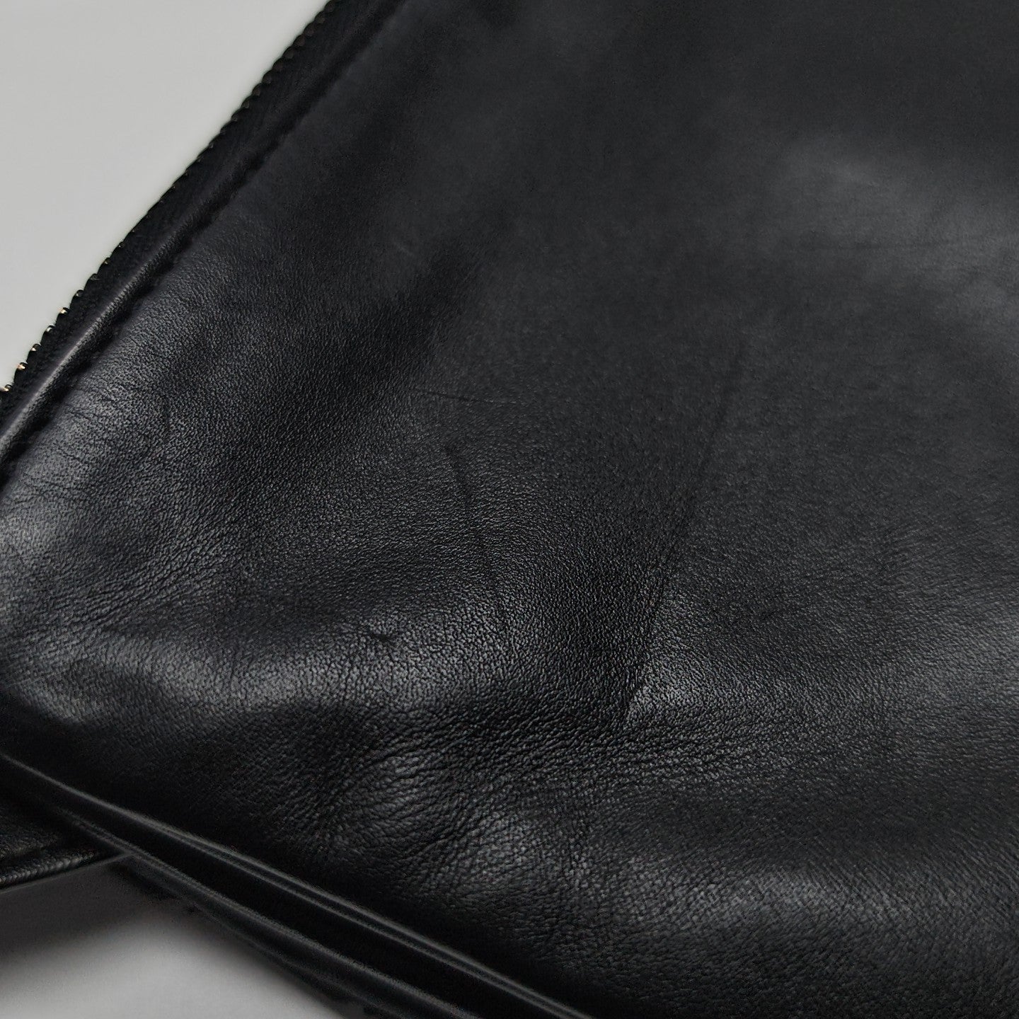 Calfskin Shoulder Bag Black