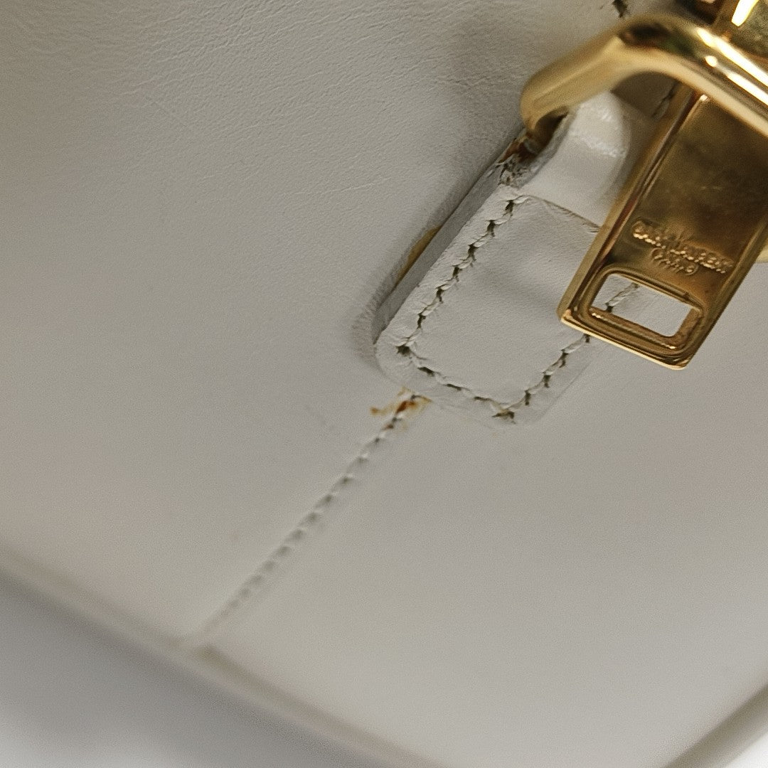 CLASSIC DUFFEL 6 Calfskin White