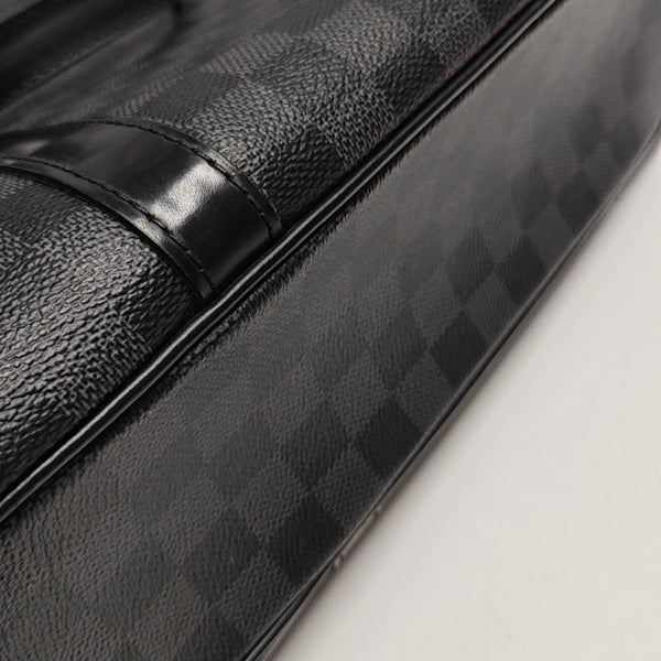 TADAO PM Damier Graphite Coated Canvas Gray