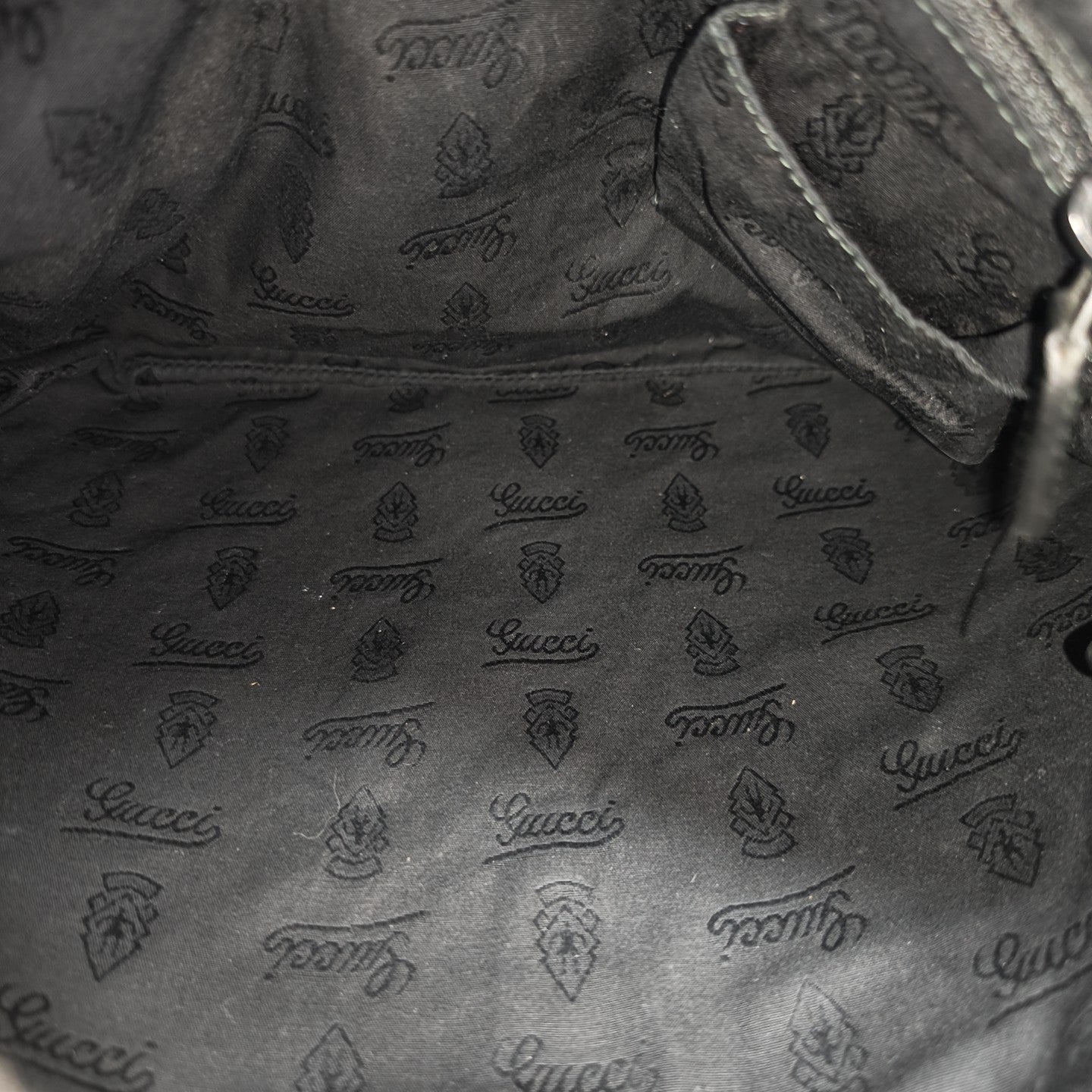 GG Imprime Monogram Coated Canvas Black