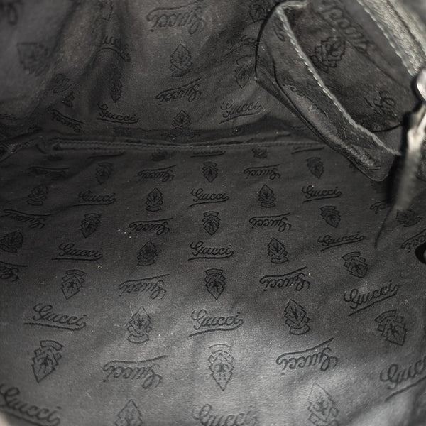 GG Imprime Monogram Coated Canvas Black