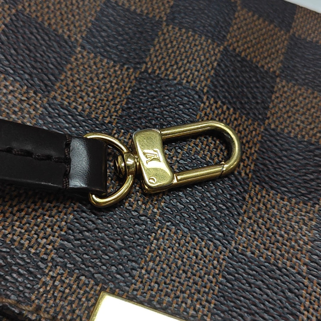 FAVORITE PM Coated Canvas Brown