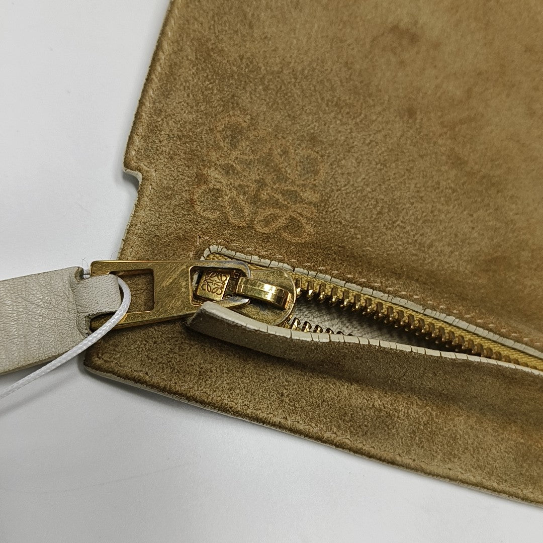 T Pouch Suede Beige