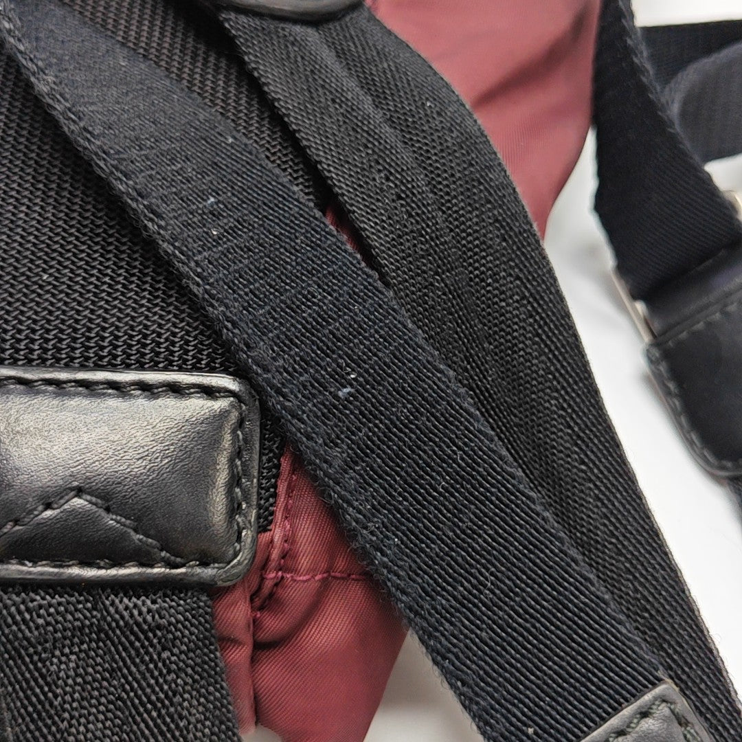 The Rucksack Medium Nylon Red