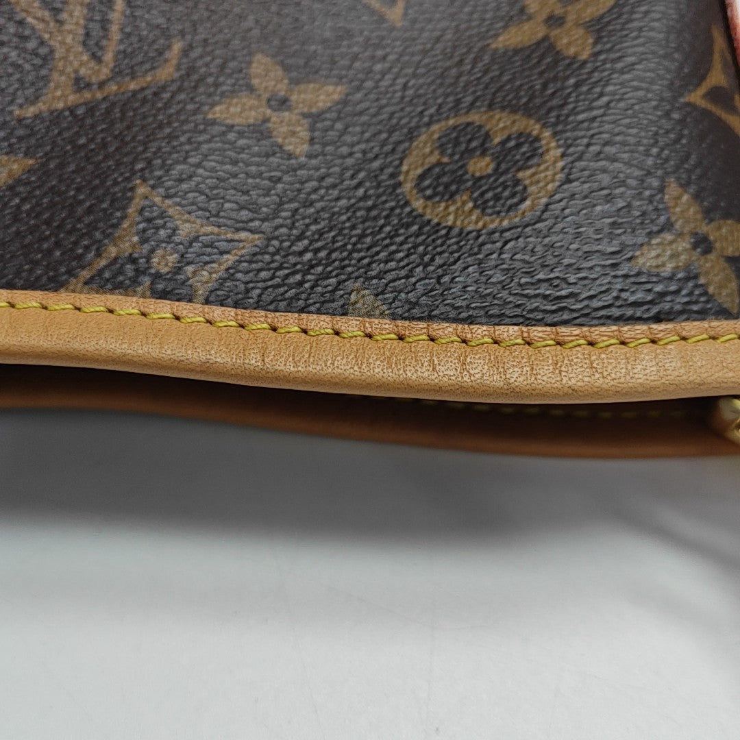 CARRYALL PM Monogram Coated Canvas Brown