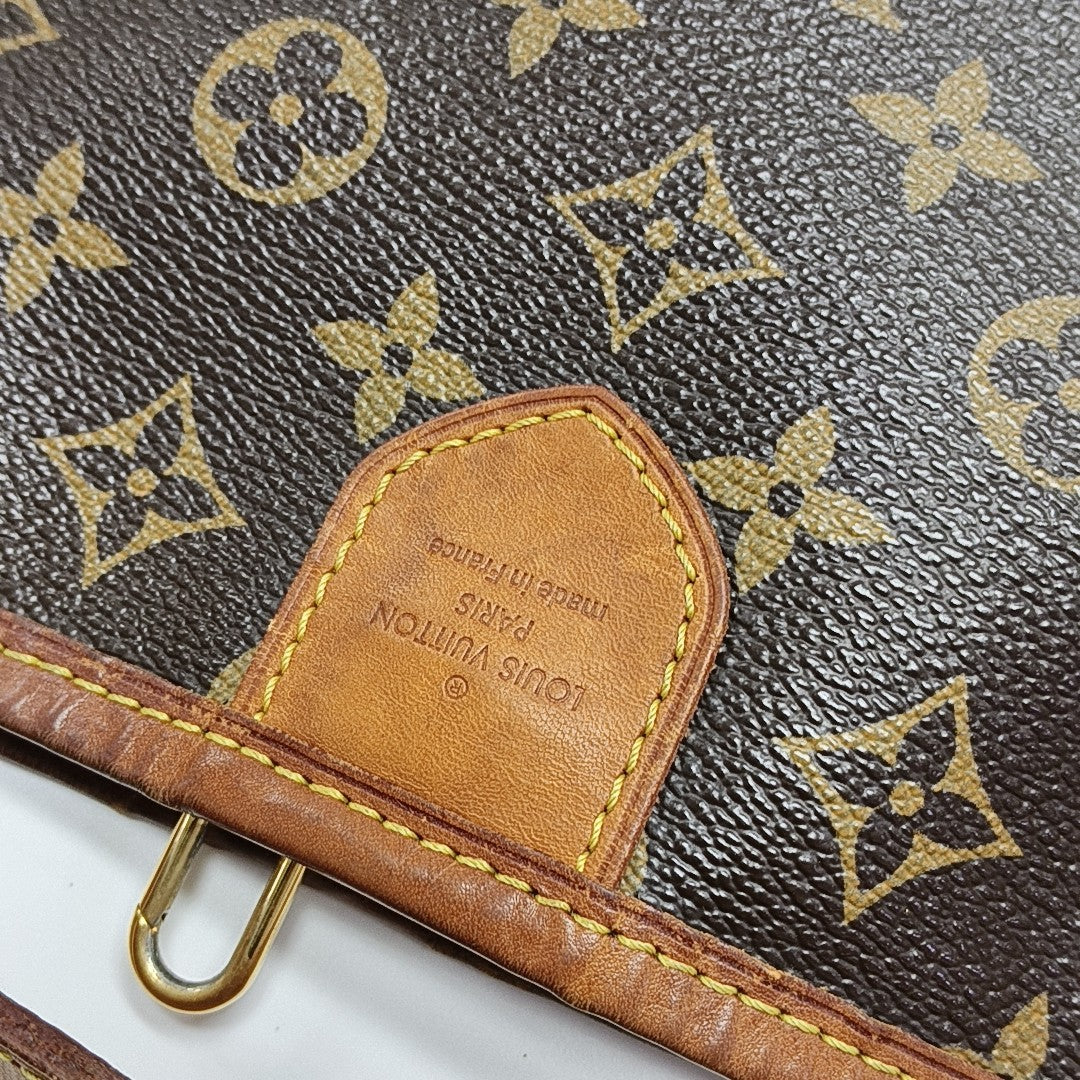 DELIGHTFUL Monogram Coated Canvas Brown