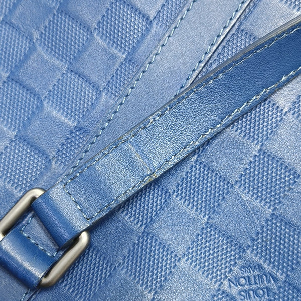 TADAO PM Damier Calfskin Blue