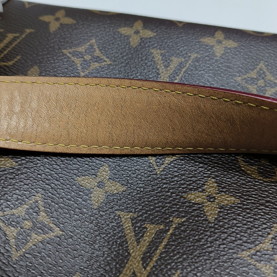 SIDE TRUNK MM Monogram Coated Canvas Brown