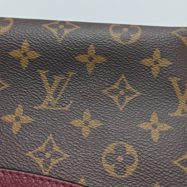 SAINT PLACIDE Monogram Coated Canvas Brown