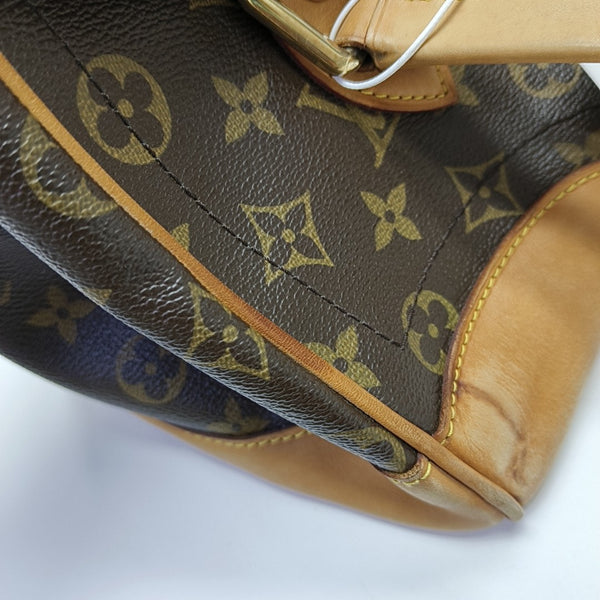 BEVERLY GM Monogram Coated Canvas Brown