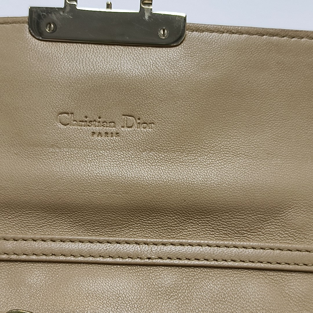 Miss Dior Cannage Lambskin Beige