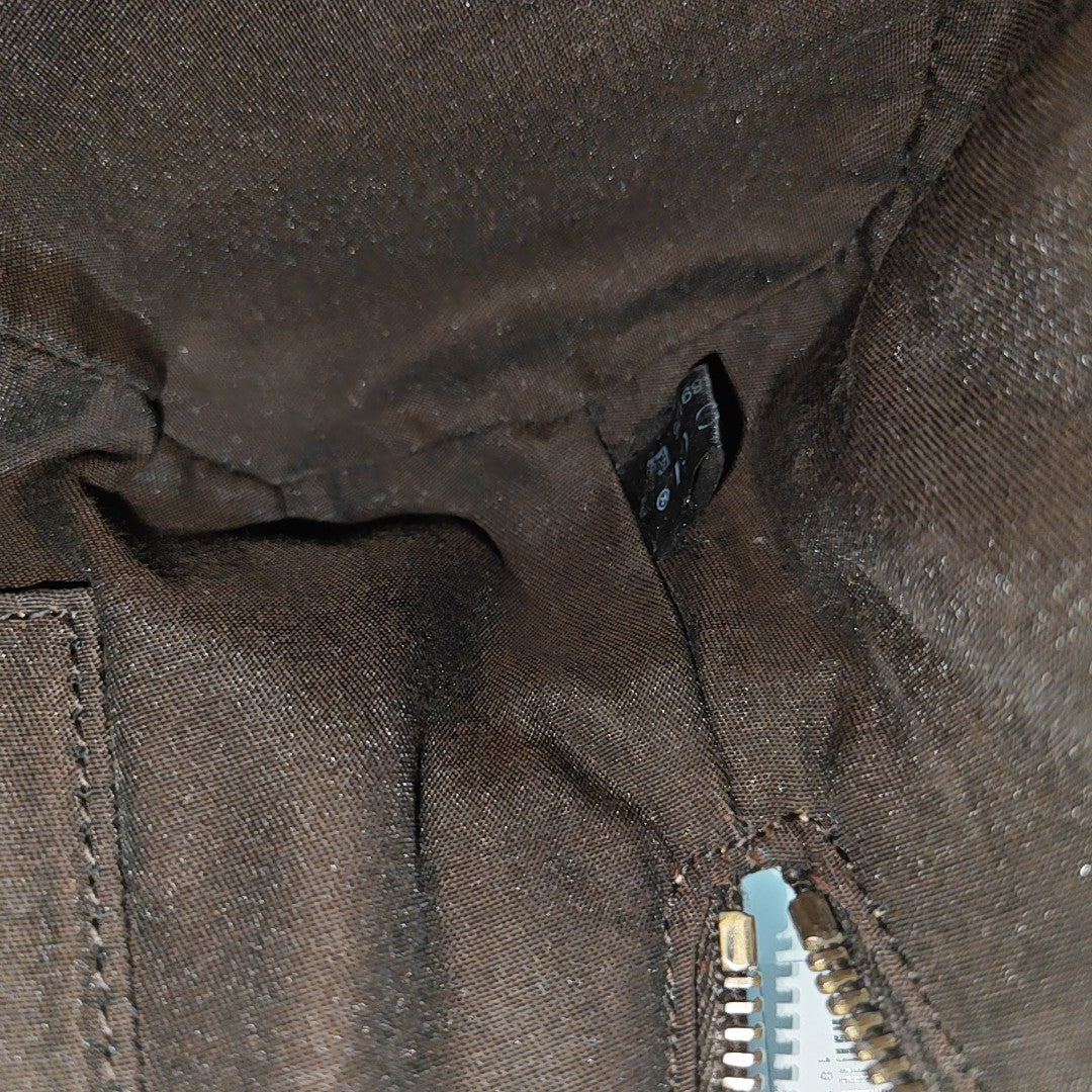 Monogram Coated Canvas Shoulder Bag Brown
