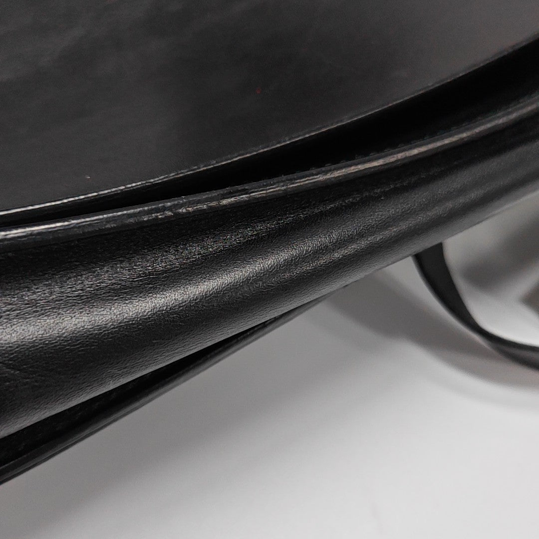 Leather Clutch Black