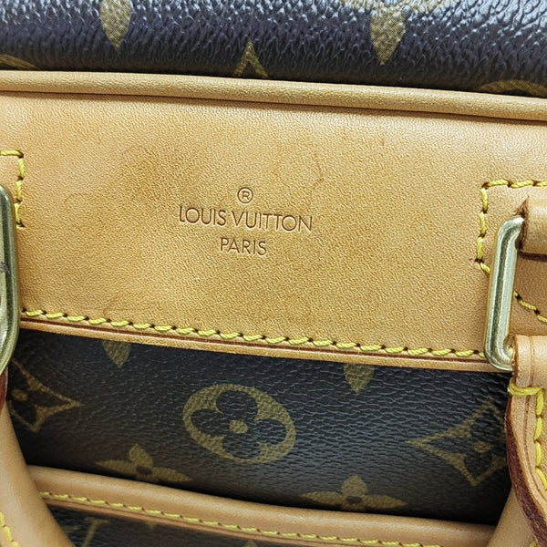 DEAUVILLE Monogram Coated Canvas Brown