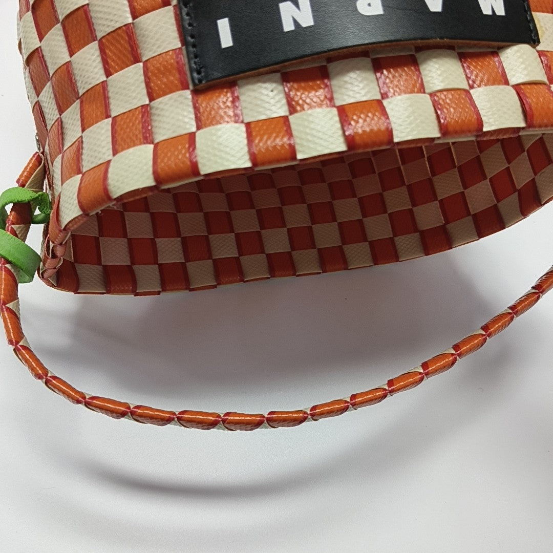 Special Material Bucket Bag Multicolor