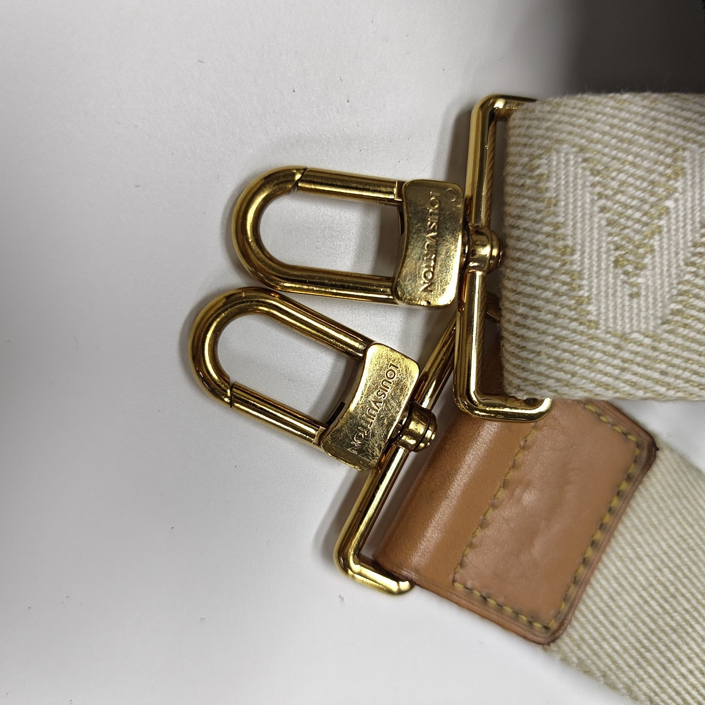 UTILITY Monogram Coated Canvas Brown