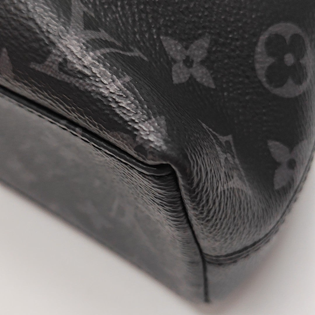 EXPLORER Monogram Coated Canvas Black